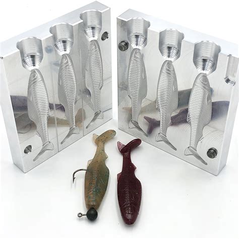Our Bait Molds are made with great detail and craftsmanship. . Plastic bait molds